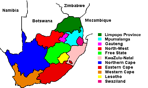 new provinces